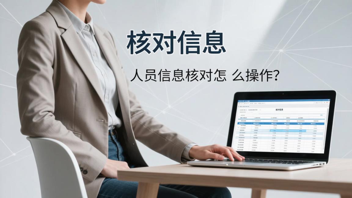 人员信息核对怎么操作？