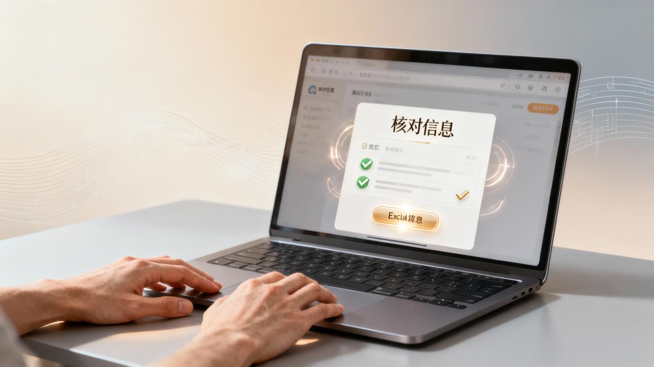 核对信息怎么写