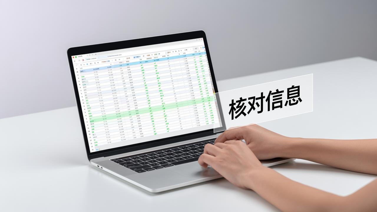 核对信息是什么意思