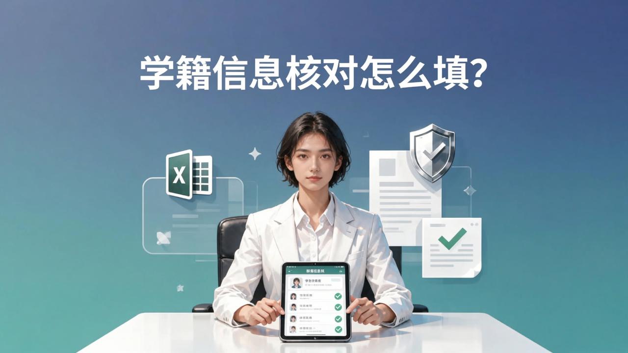 学籍信息核对怎么填？各核对工具的学籍核对流程对比