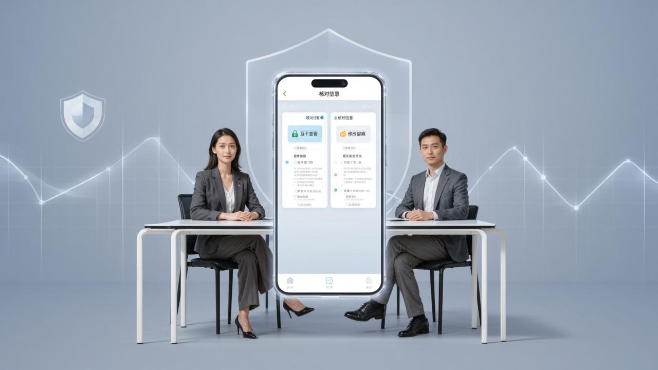 信息核对的隐私安全谁做得好？互不查看、修改留痕功能横评