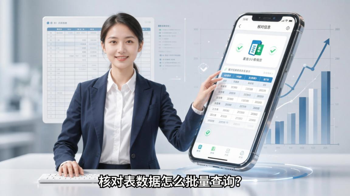 核对表数据怎么批量查询？「核对信息」批量查询核对数据，快速定位核对结果