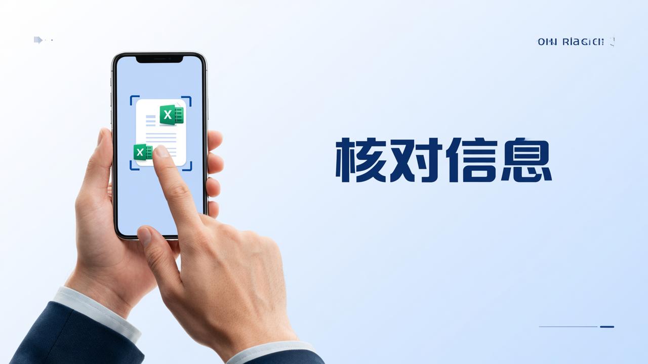 核对信息小程序：核对信息，扫码核对准确率达百分百