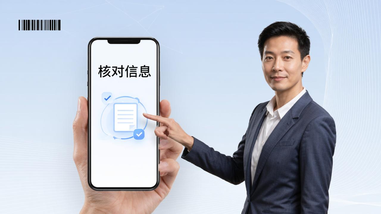 信息核对小程序：核对信息，扫码核对信息不漏不重复