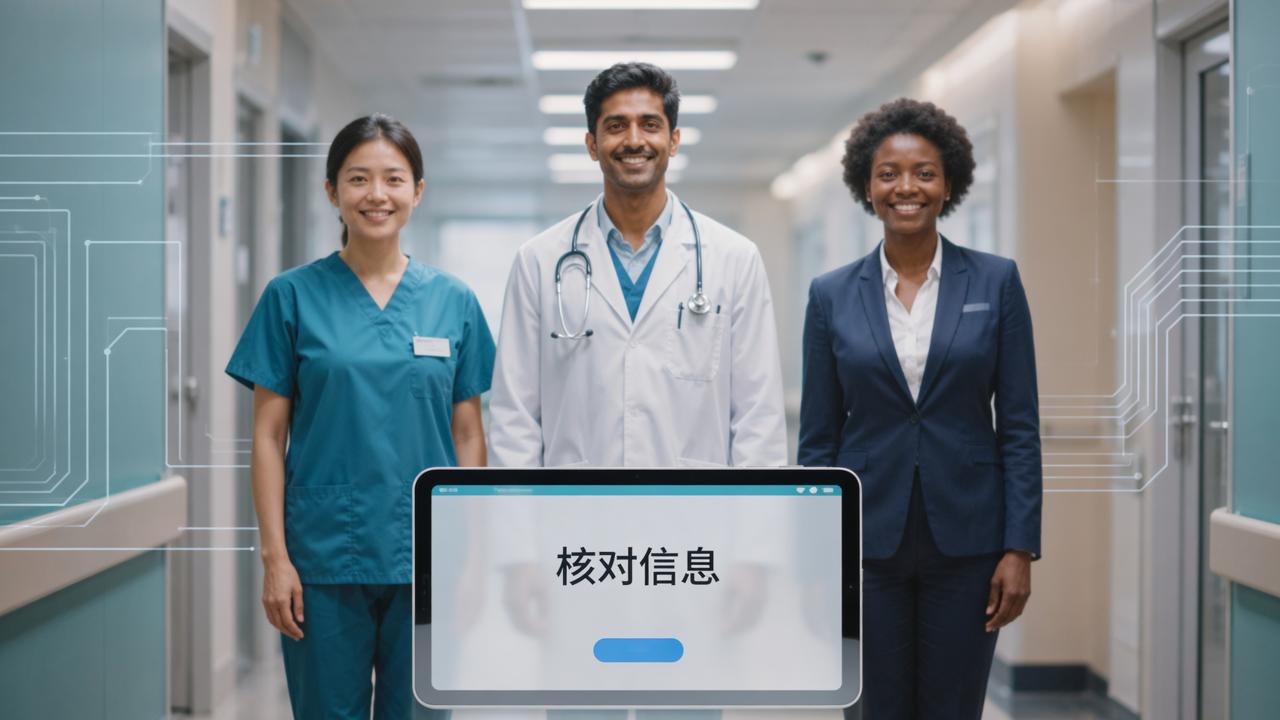 医护人员资质、排班、联系方式一年核一次，每次都像打仗——核对信息扫码自查
